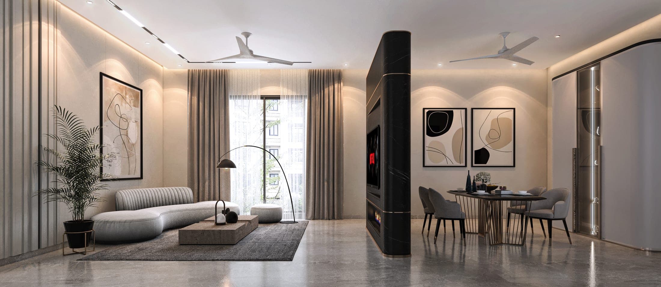 EA 04 · Lounge & Dining