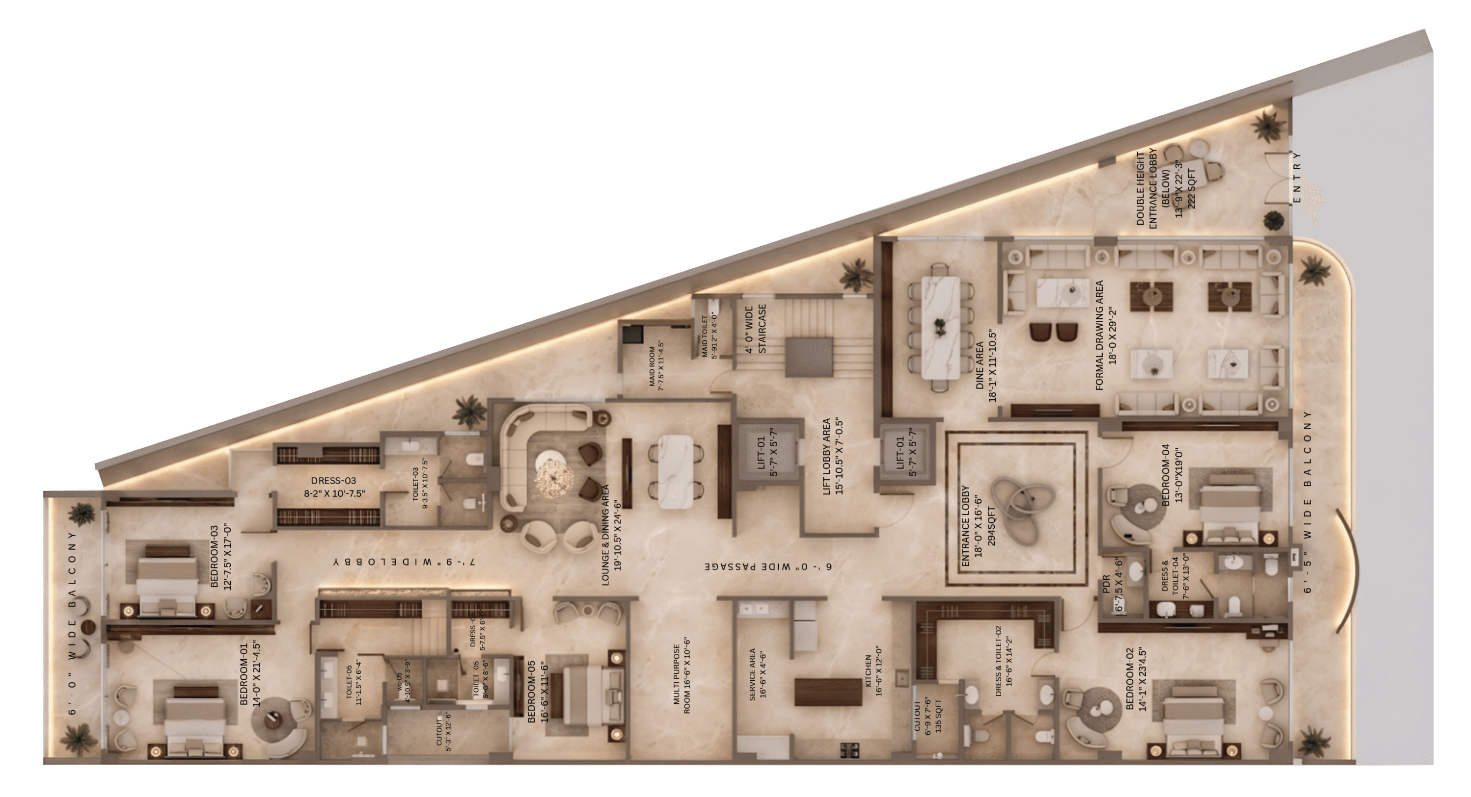 Typical Floor floor plan