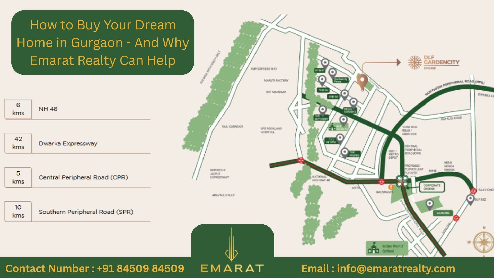 How to Buy Your Dream Home in Gurgaon- And Why Emarat Realty Can Help