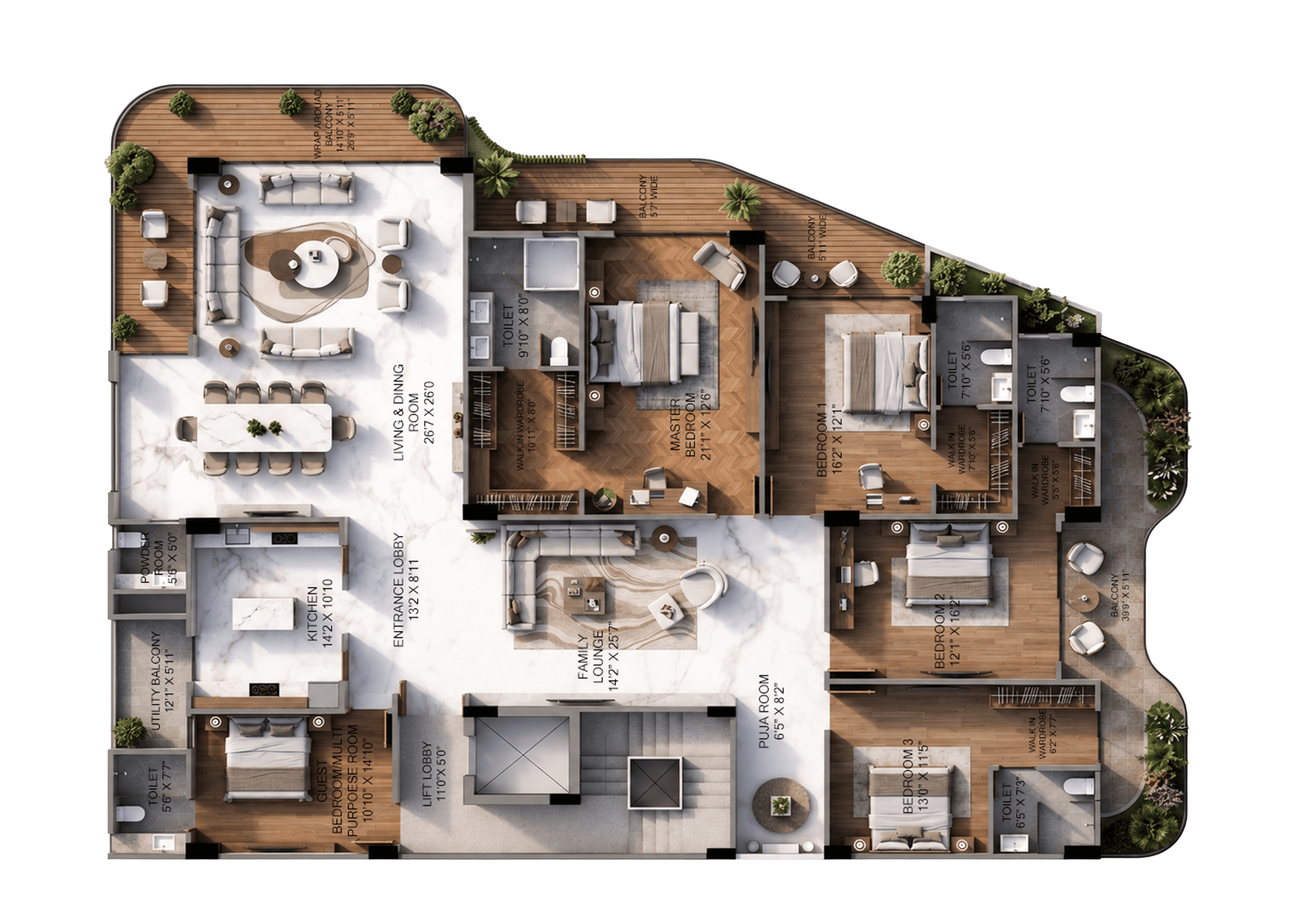 Typical Floor floor plan